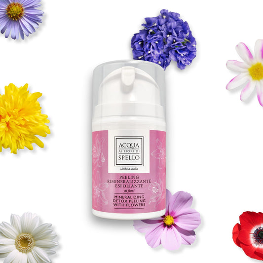 NOVITÀ
Peeling Rimineralizzante Esfoliante Ai Fiori 50 ml
Adatto a tutti i tipi di pelle, per un incarnato illuminato e rigenerato.