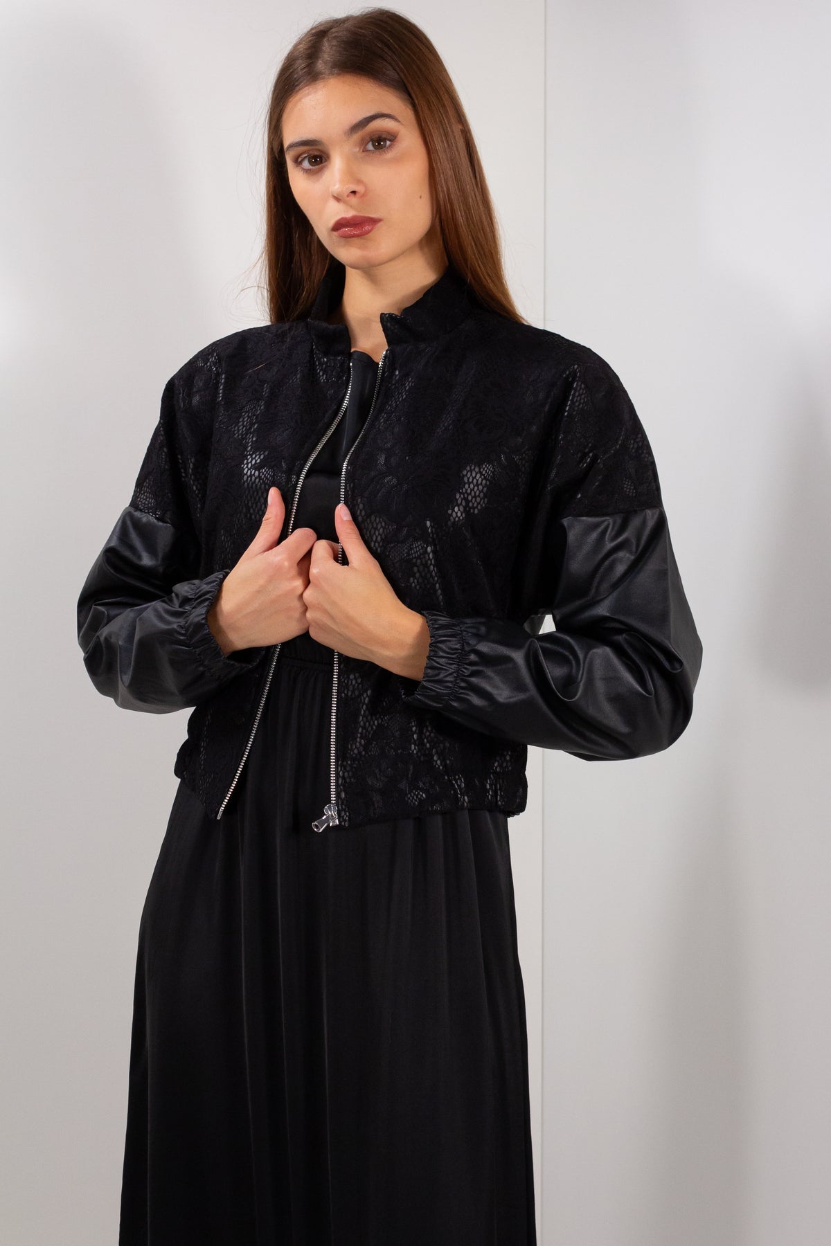 BOMBER ECOPELLE + PIZZO