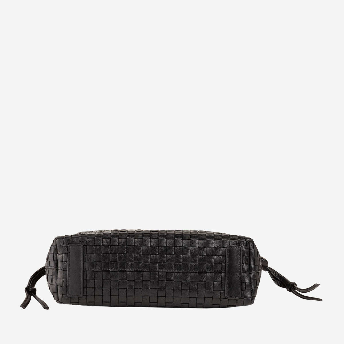 Ischia
Borsa a tracolla in pelle intrecciata con coulisse