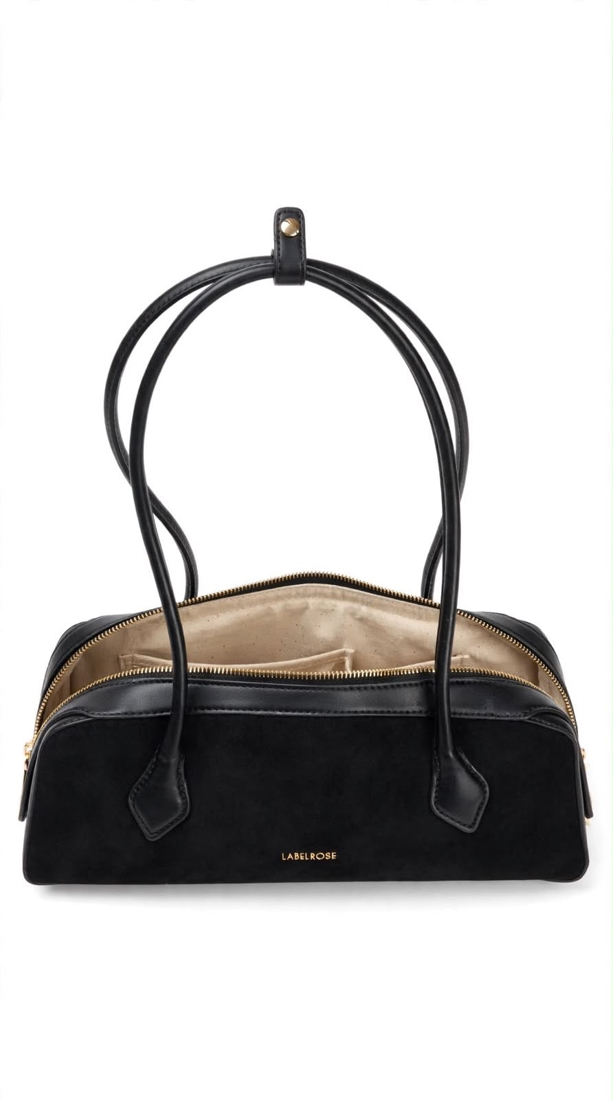 BORSA A SPALLA LE NUITE - STREET BLACK
