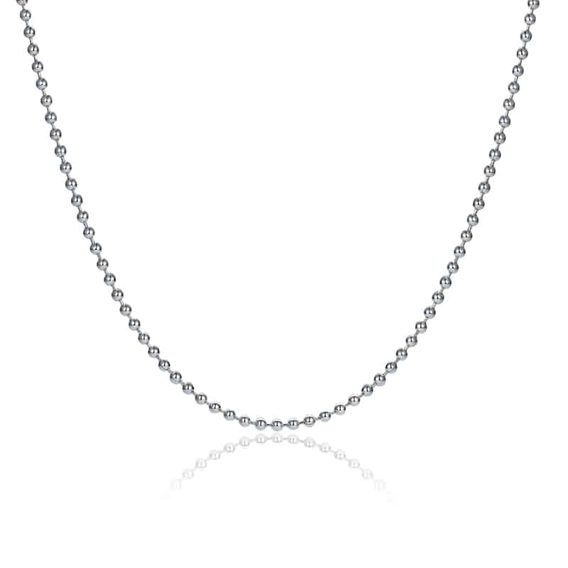COLLANA CATENA PALLINI LUNGA