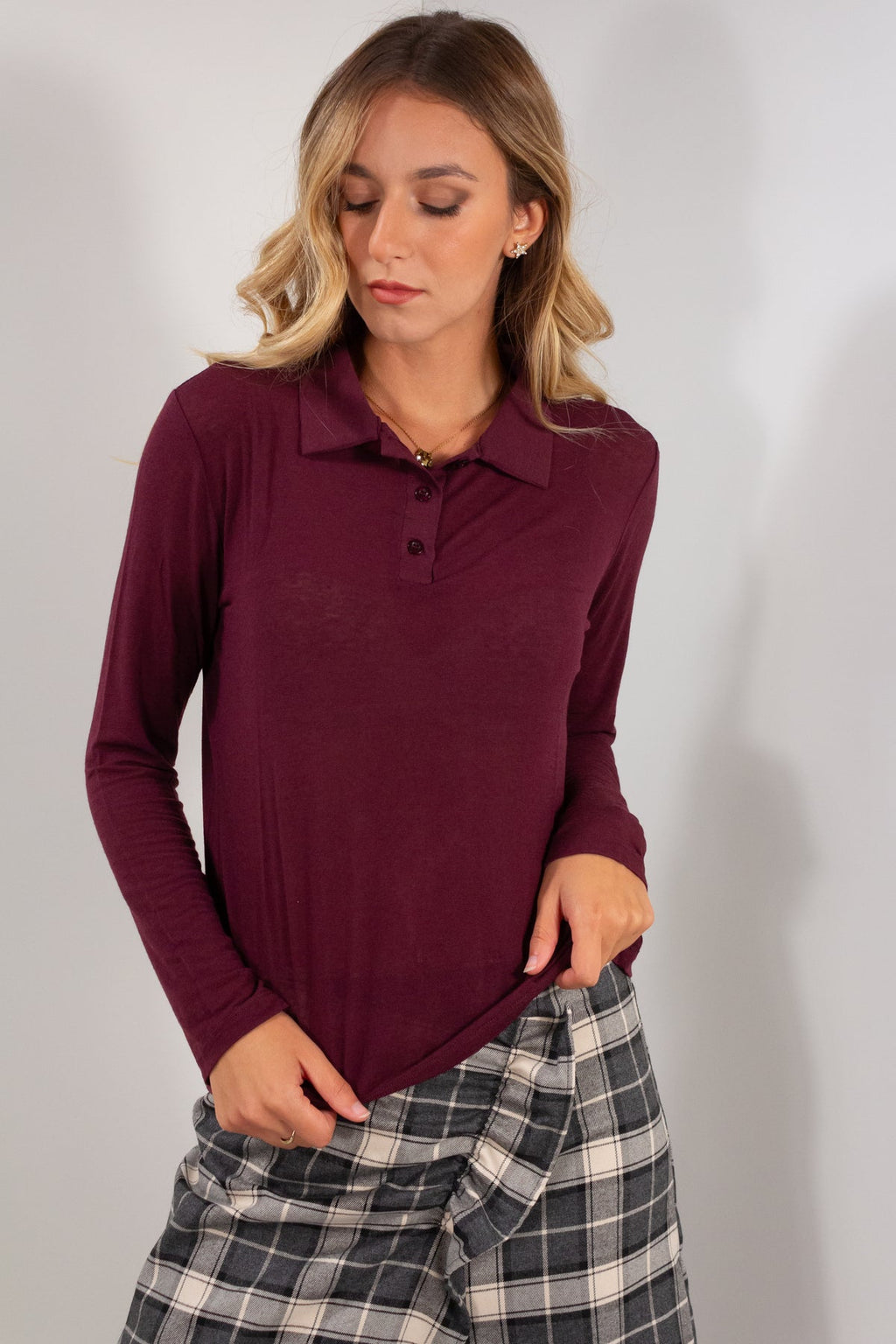 POLO MISTO CASHMERE