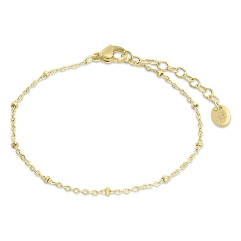 BRACCIALE CATENA CON SFERE