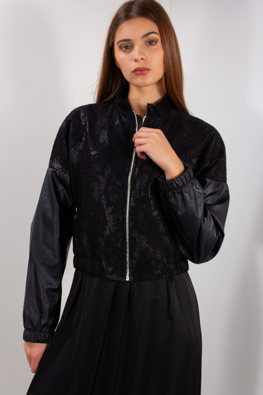 BOMBER ECOPELLE + PIZZO