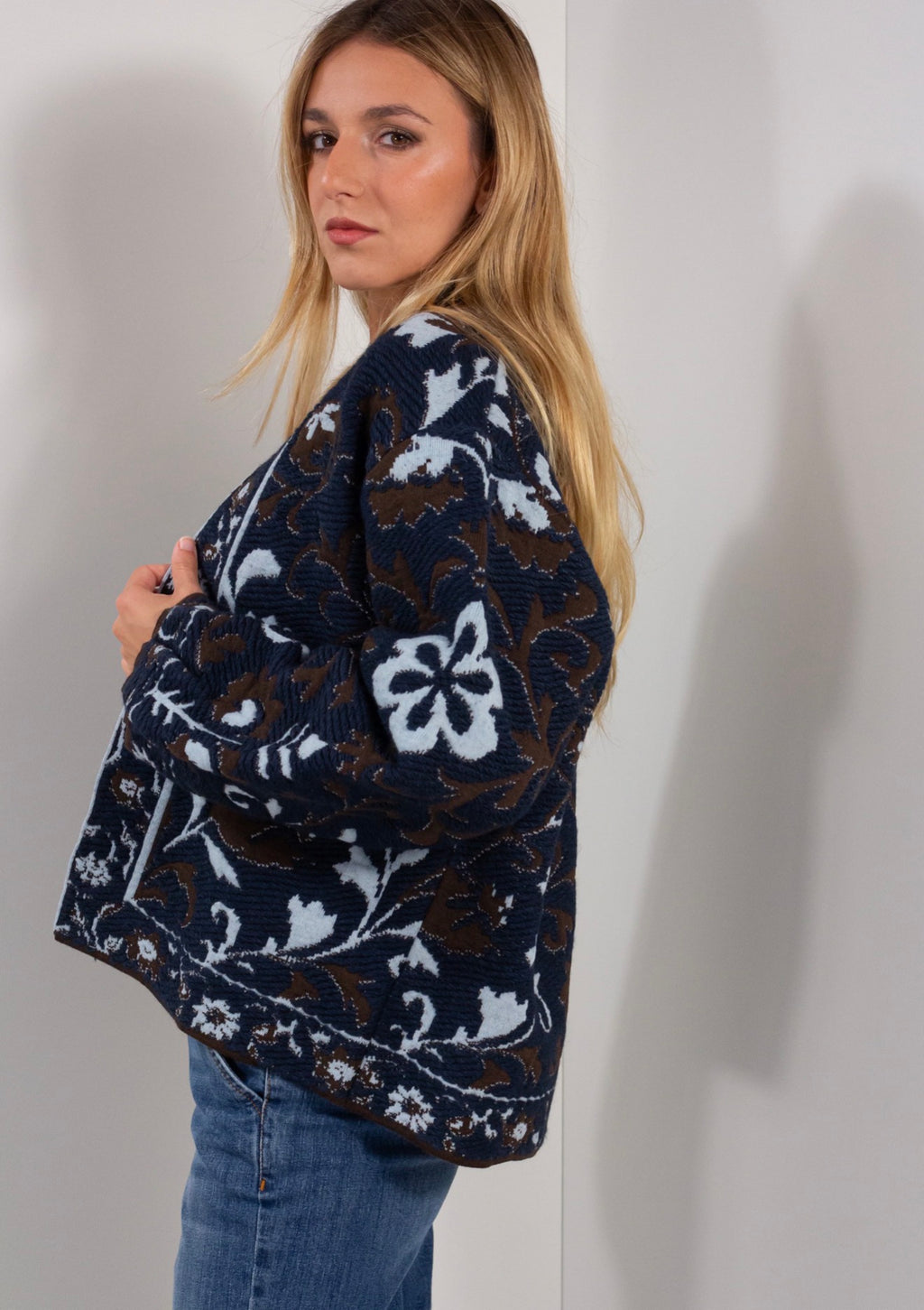 GIACCA KIMONO JAQUARD