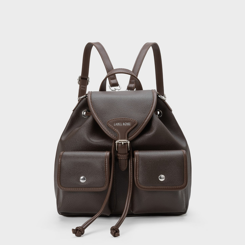 ZAINO BAGPACK - DARK BROWN