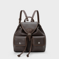 ZAINO BAGPACK - DARK BROWN