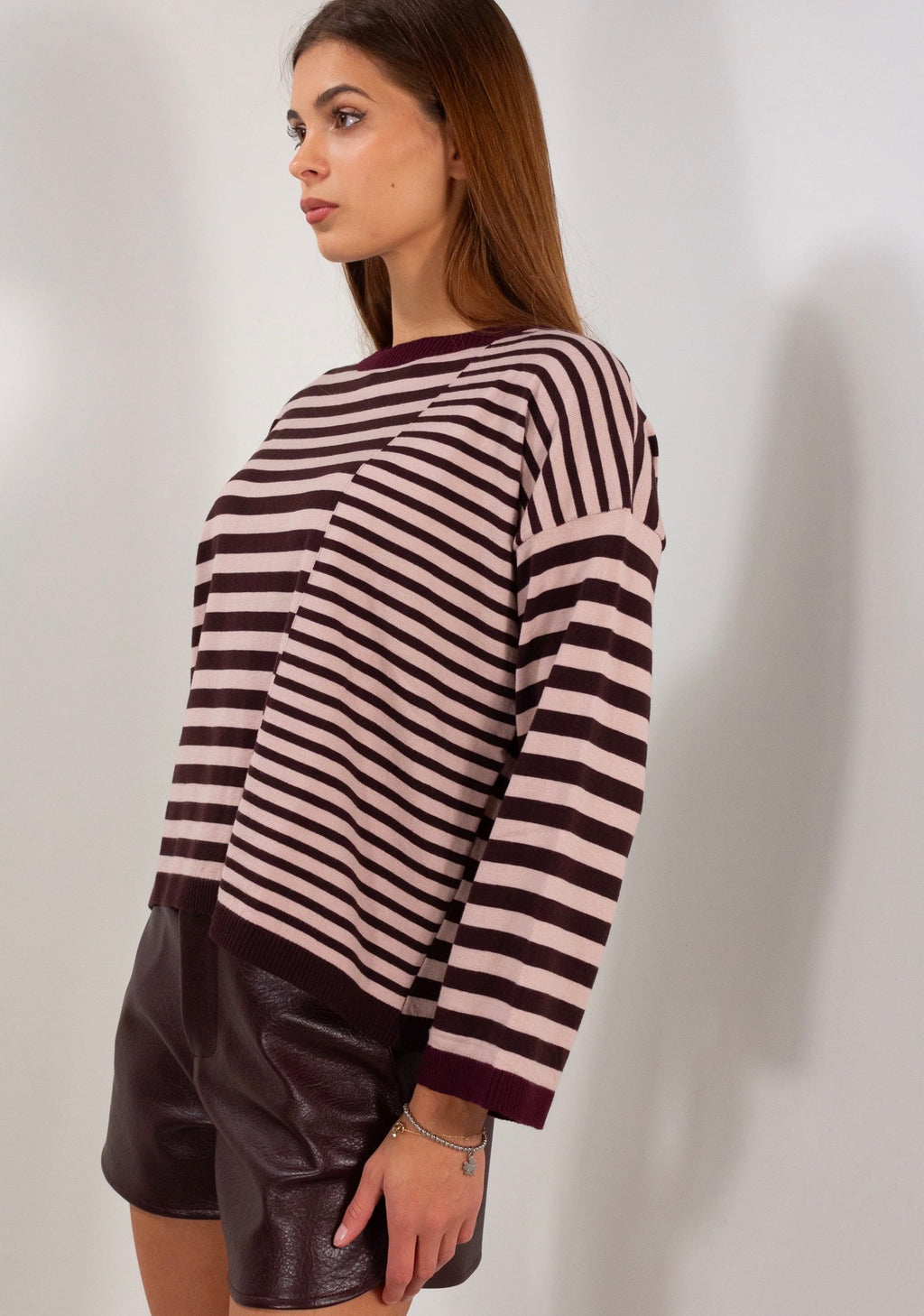 MAGLIA RIGATA 3COLORI