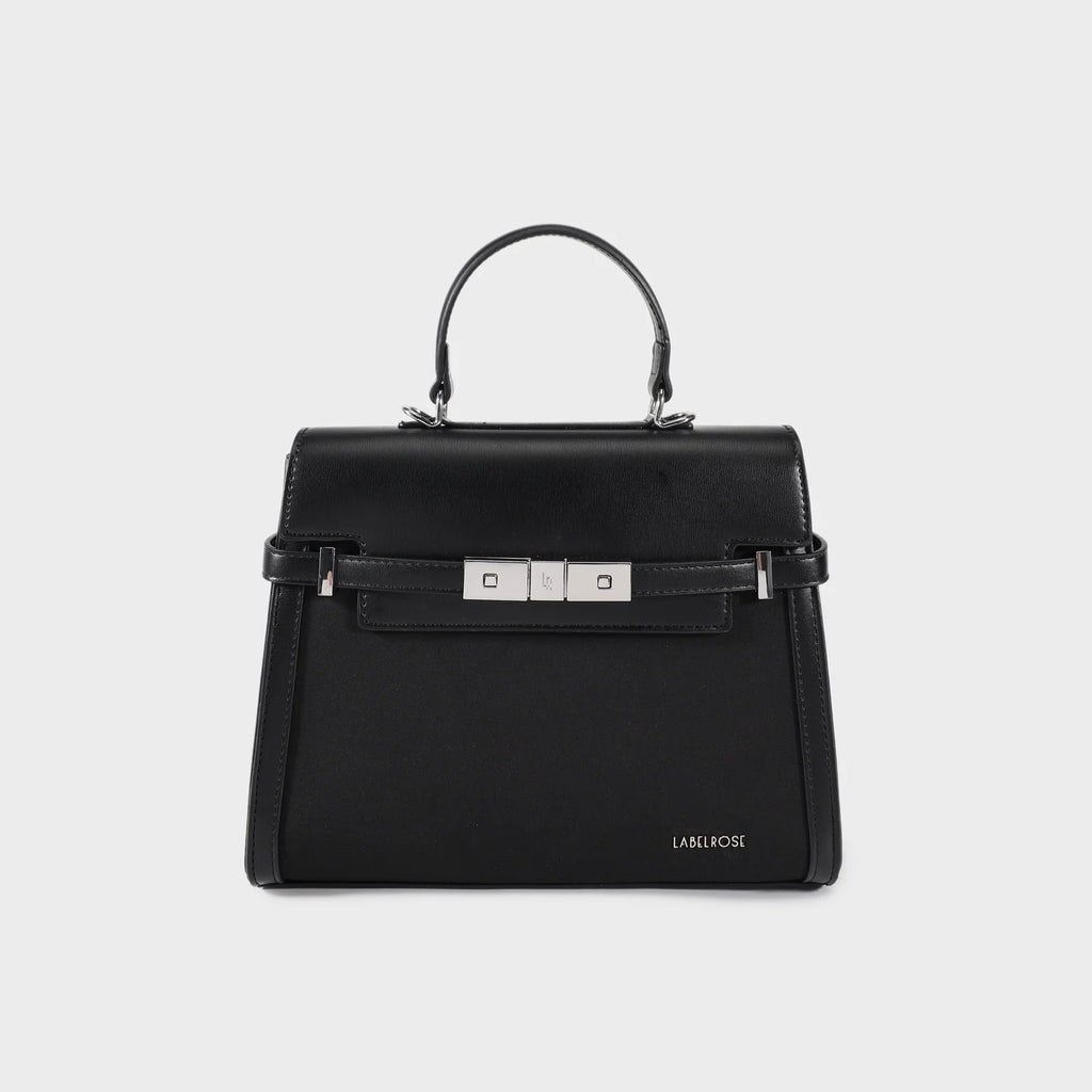 Borsa a mano GRACE SIMILSUEDE MEDIUM - BLACK