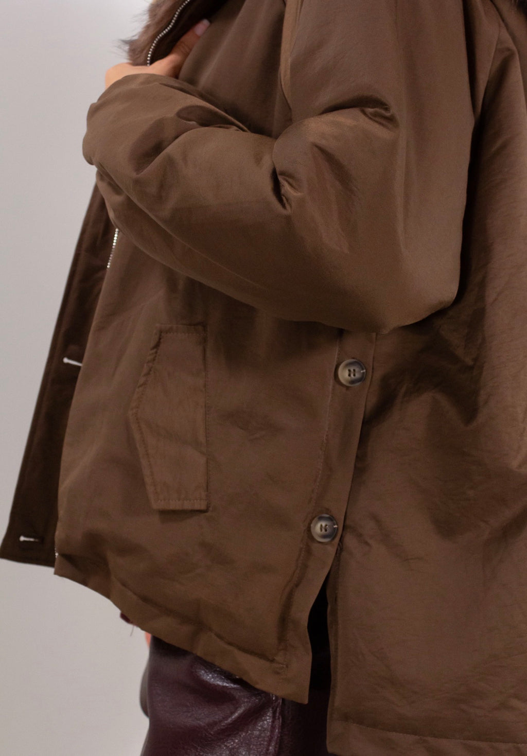 GIACCA PARKA BOTTONI