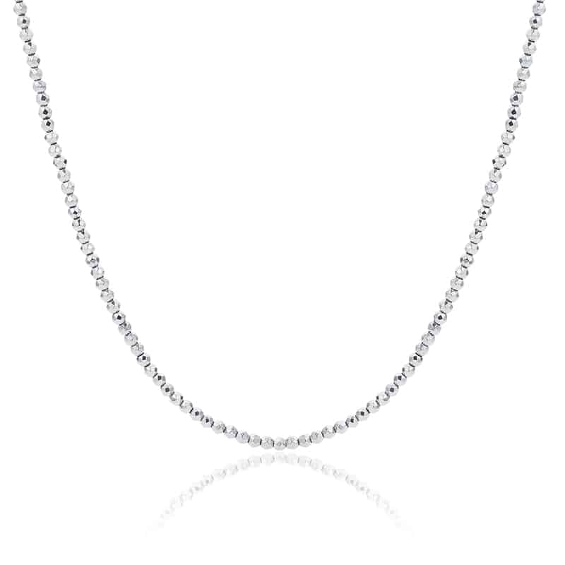 COLLANA EMATITE SFACCETTATA