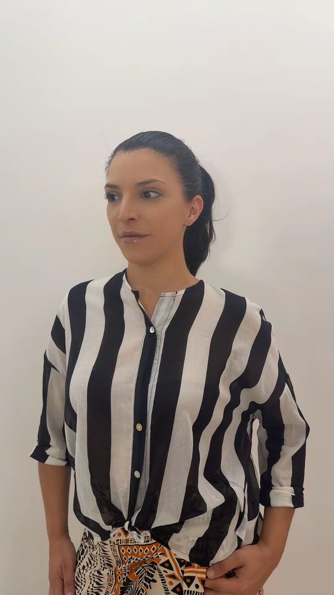 Camicia coreana mussola kikisix