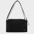 SHOPPING BAG A SPALLA SIDNEY - NERO GOLD
