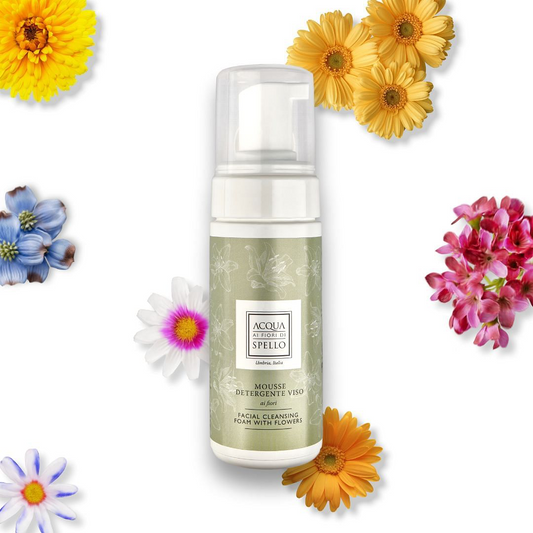 NOVITÀ
Mousse Detergente Viso 150ml
Utilizzarla sia la mattina che la sera massaggiando delicatamente e risciacquarla con acqua tiepida. Dermatologicamente testata e non irrita gli occhi. Grazie alla sua texture leggerissima e delicata rimuove le impurità