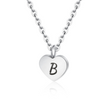 COLLANA CUORE LETTERA