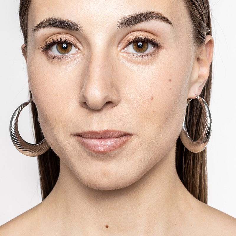 ORECCHINI CERCHIO RIGATO