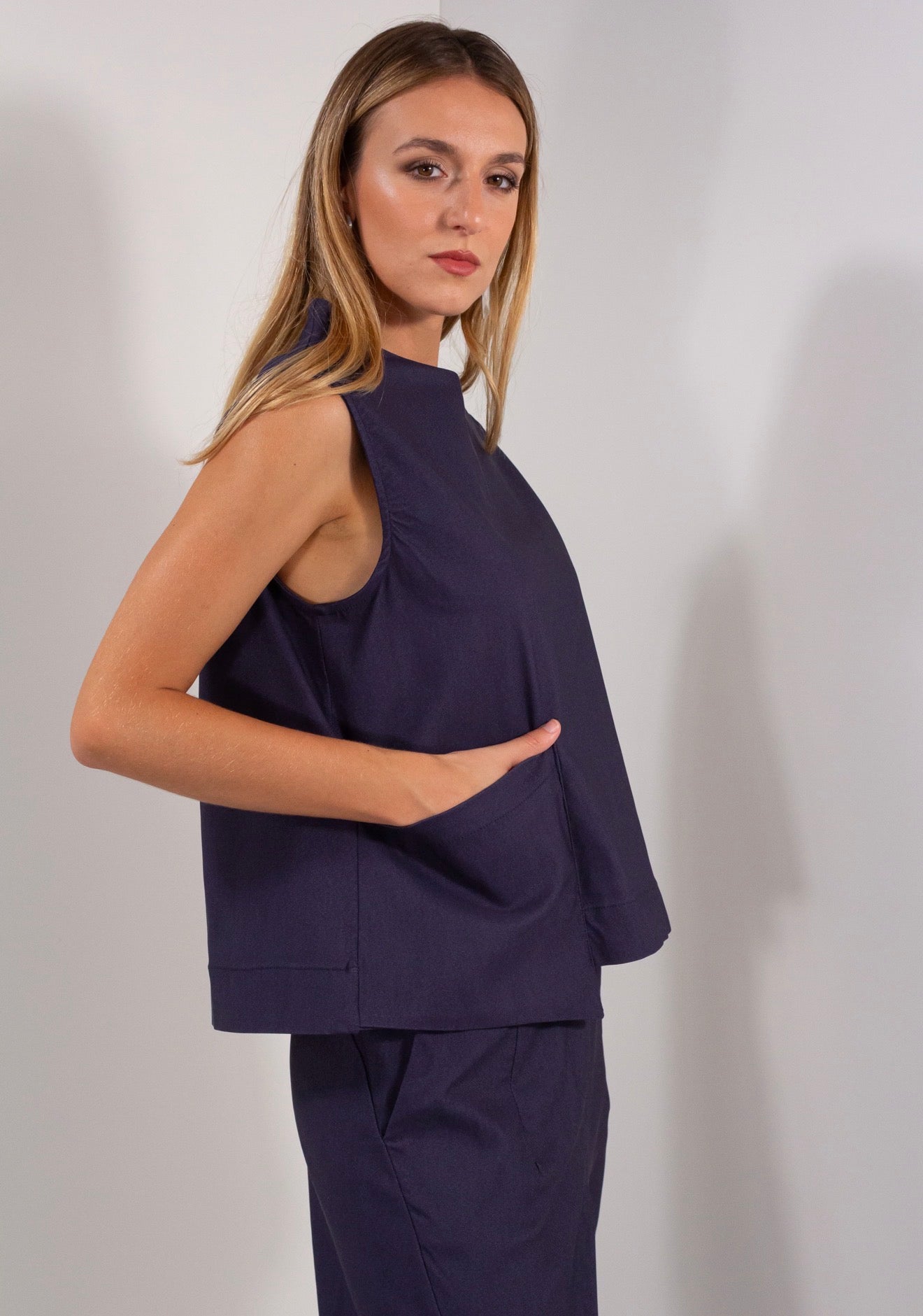 Maglia Gilet tasca bengalina