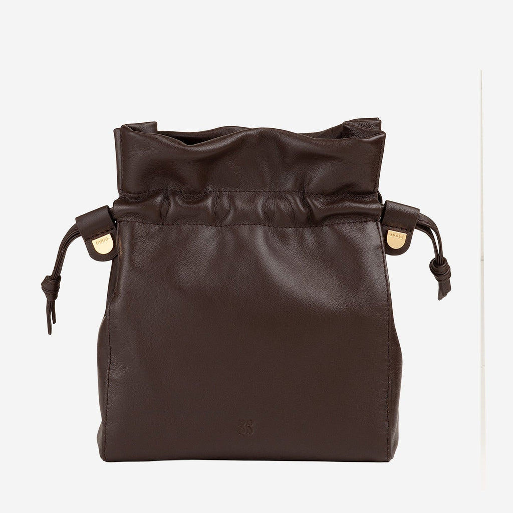 Navigli
Borsa con coulisse piccola donna a tracolla pelle