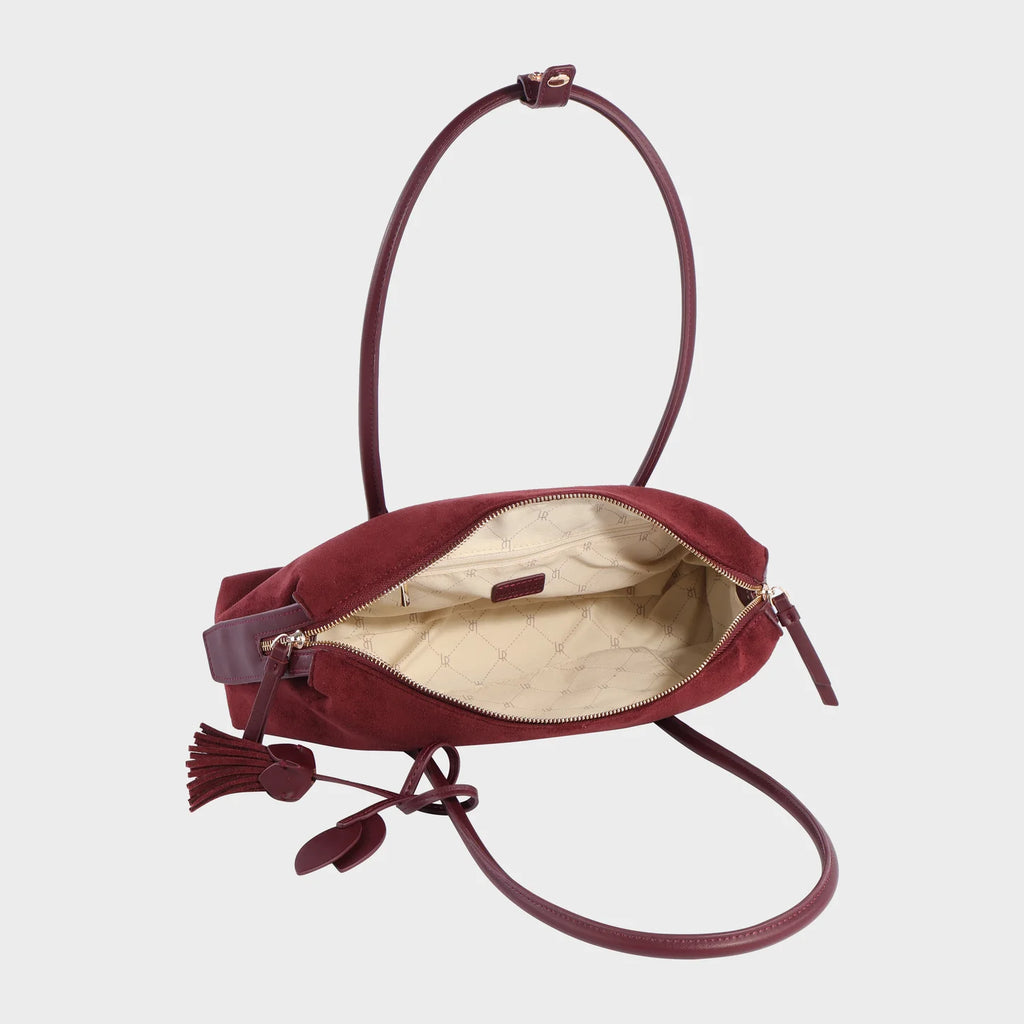 Borsa a spalla LIVIA - BURGUNDY
