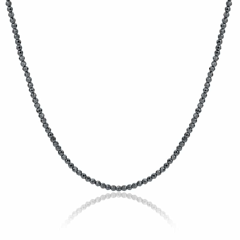 COLLANA EMATITE SFACCETTATA