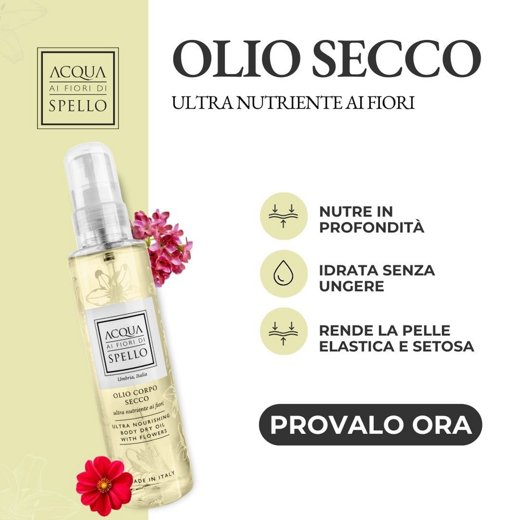 OLIO SECCO ULTRA NUTRIENTE AI FIORI 150ML