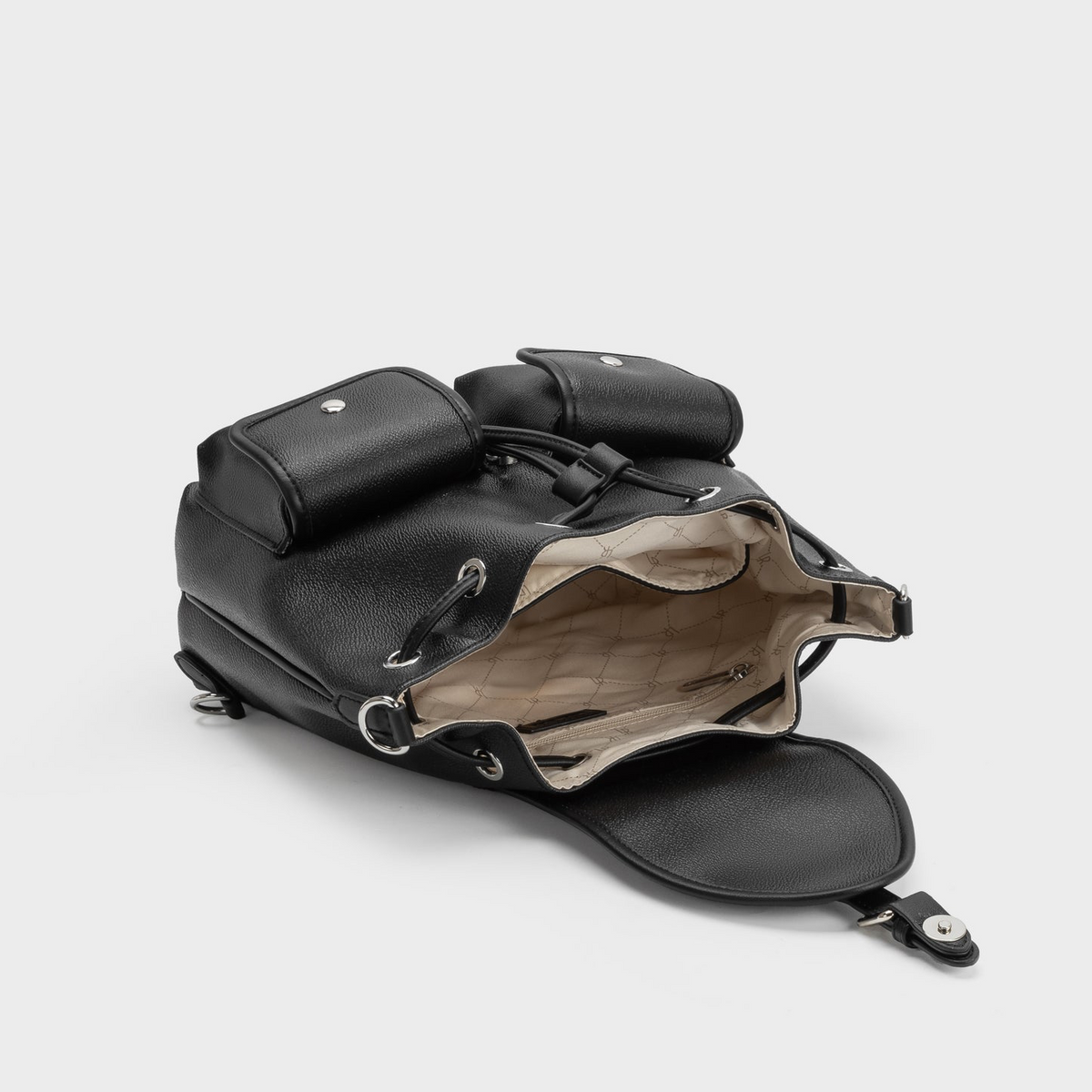 ZAINO BAGPACK - BLACK SILVER