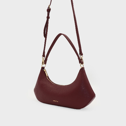 Borsa a spalla SOPHIE - BLACK CHERRY