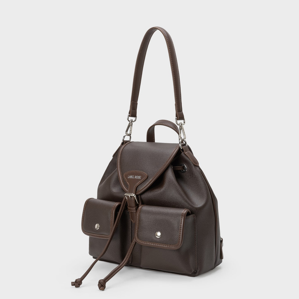 ZAINO BAGPACK - DARK BROWN