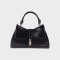 Borsa a mano CHERIE- BLACK LOVE SILVER