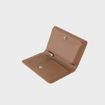 Portafoglio LE NUITE WALLET - COCKER LIGHT BROWN