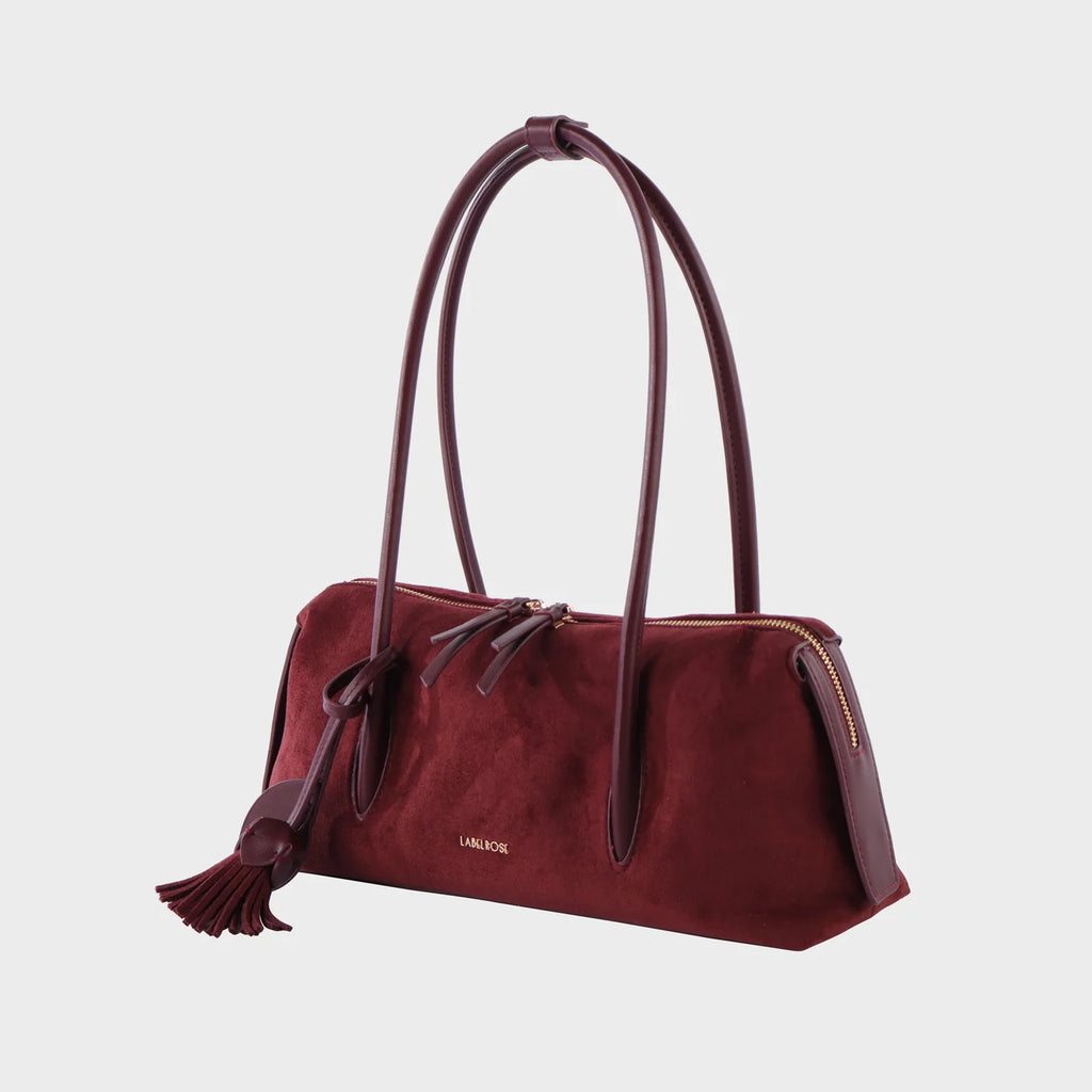 Borsa a spalla LIVIA - BURGUNDY