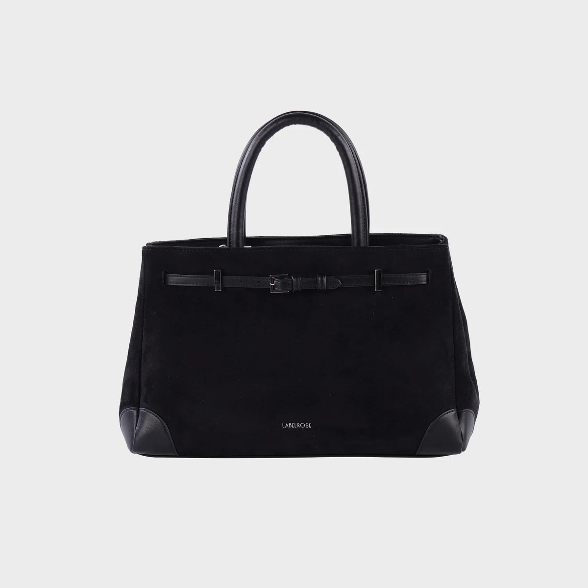 BORSA A MANO MINA BLACK SILVER