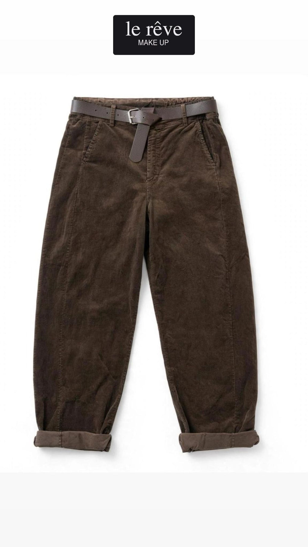 PANTA OVETTO BASIC IN VELLUTO