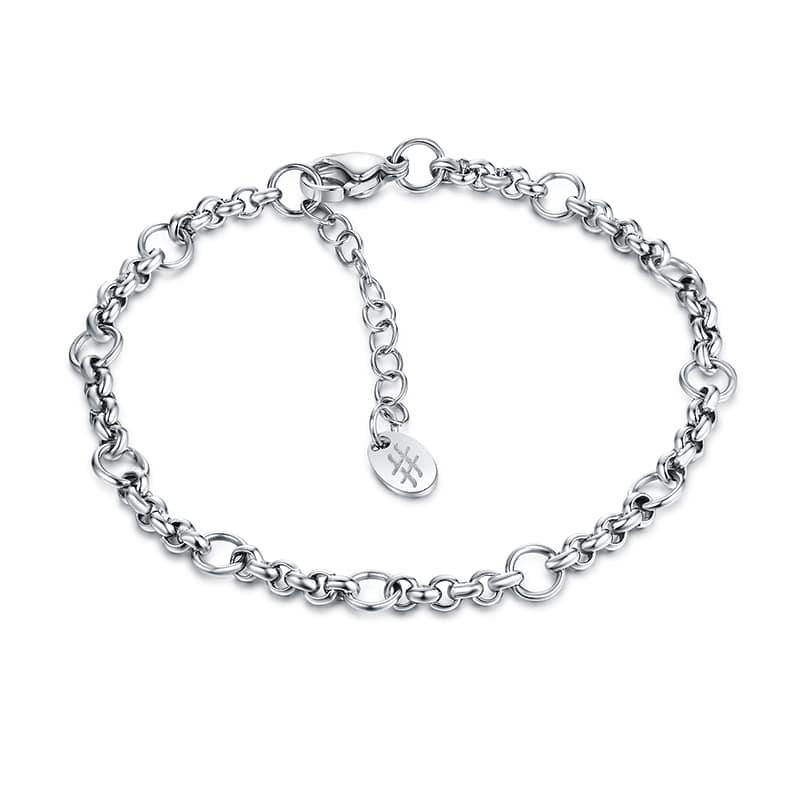 BRACCIALE ROLÒ E ANELLINI
