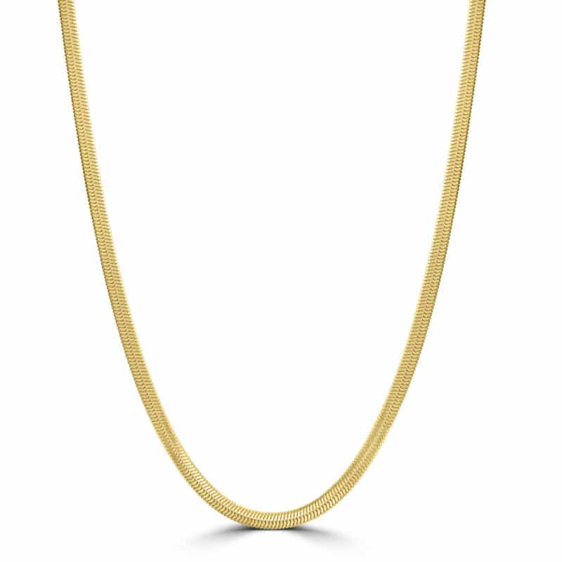 COLLANA CATENA SICKLE PVD ORO