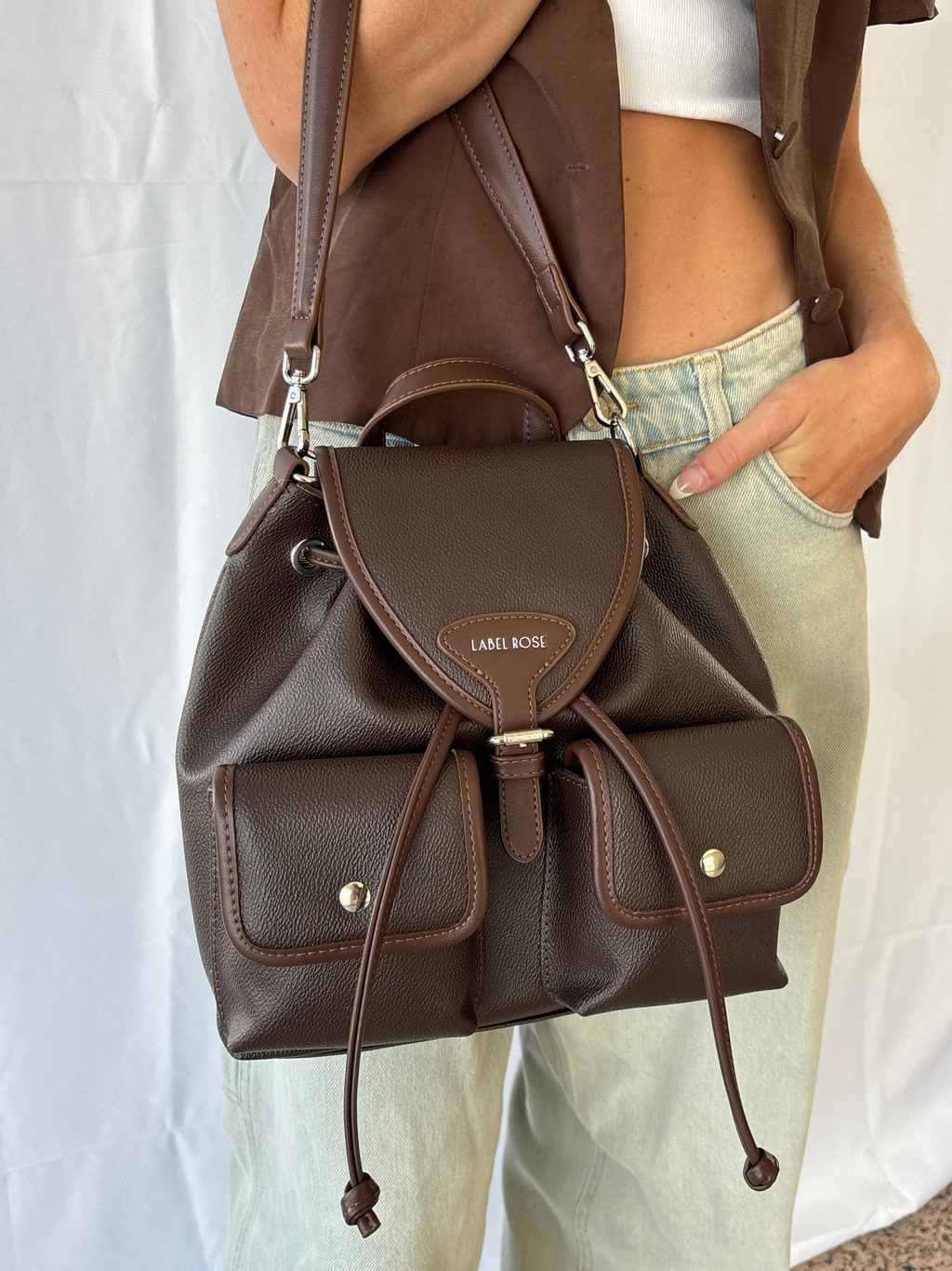 ZAINO BAGPACK - BROWN