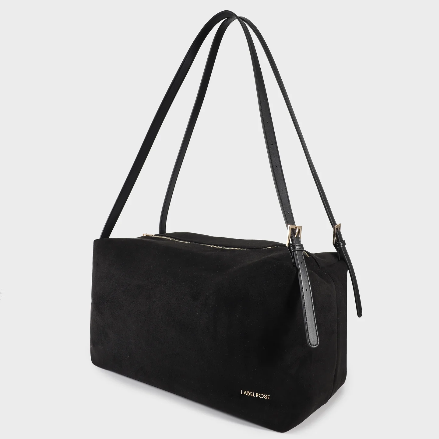 SHOPPING BAG A SPALLA SIDNEY - NERO GOLD