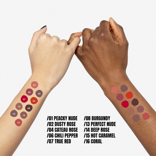 Labbra, Make Up, Rossetti Liquidi
MATT LIQUID LIP COLOR