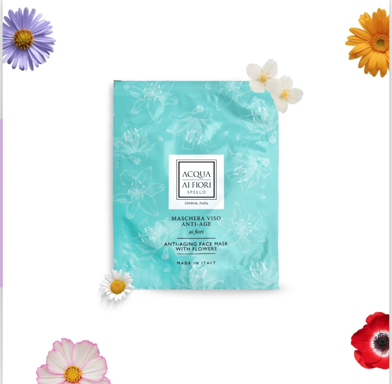 Maschera Viso Antiage Ai Fiori, 15 ml         liftante