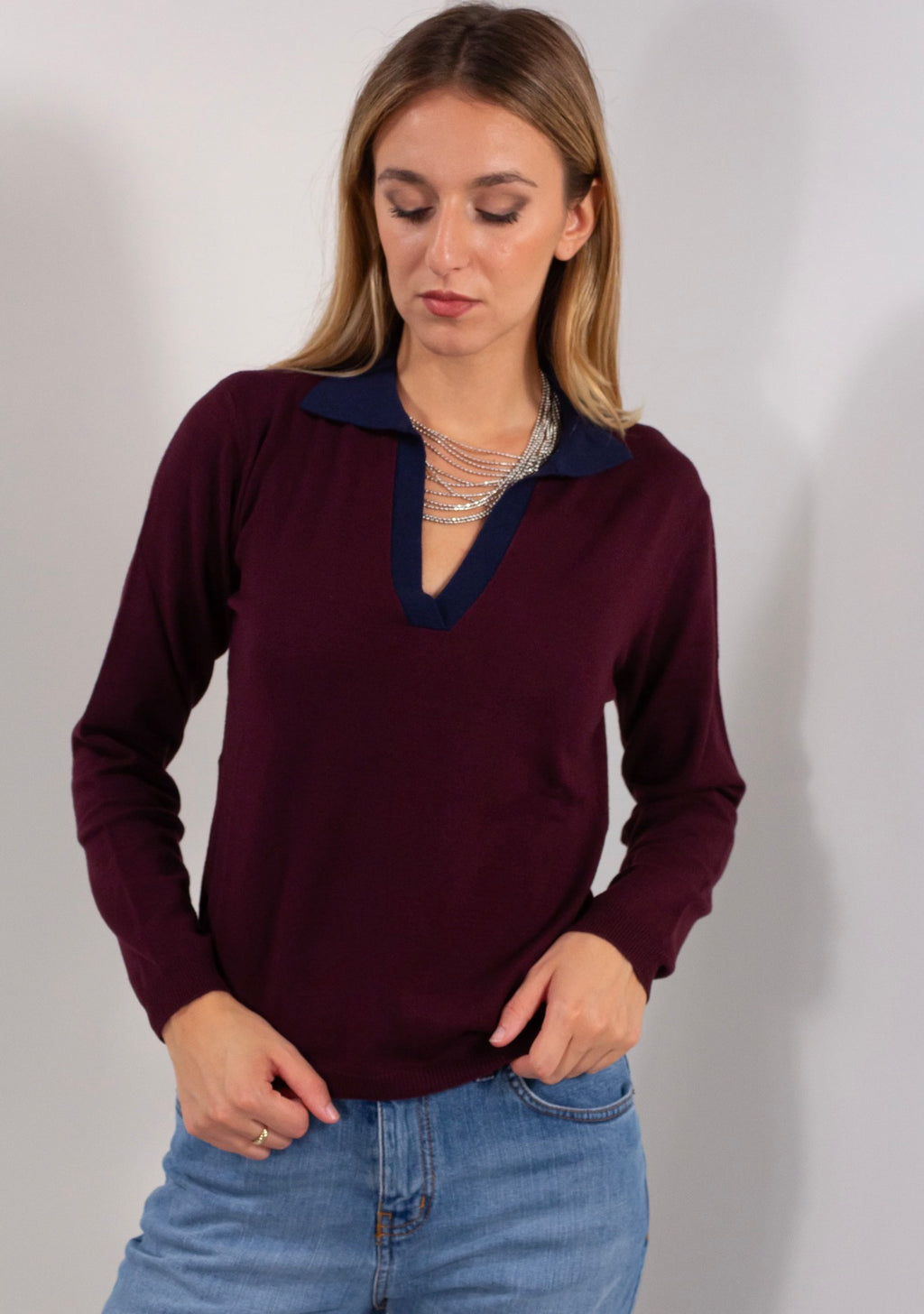 MAGLIA POLO CONTRASTO