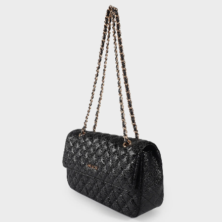 Borsa a spalla KATE BIG - BLACK GOLD