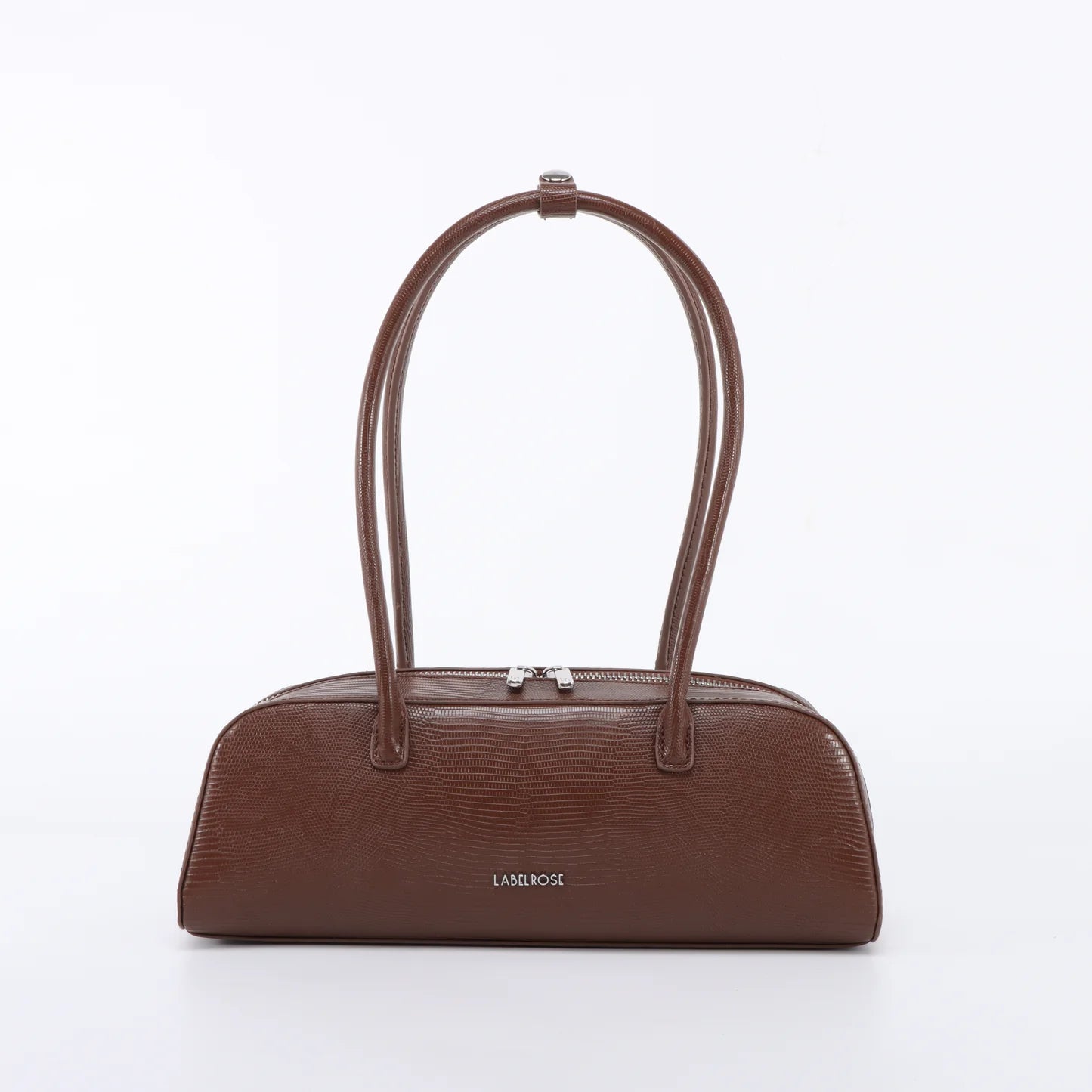 Borsa a spalla LONGUETTE- AMBER BROWN