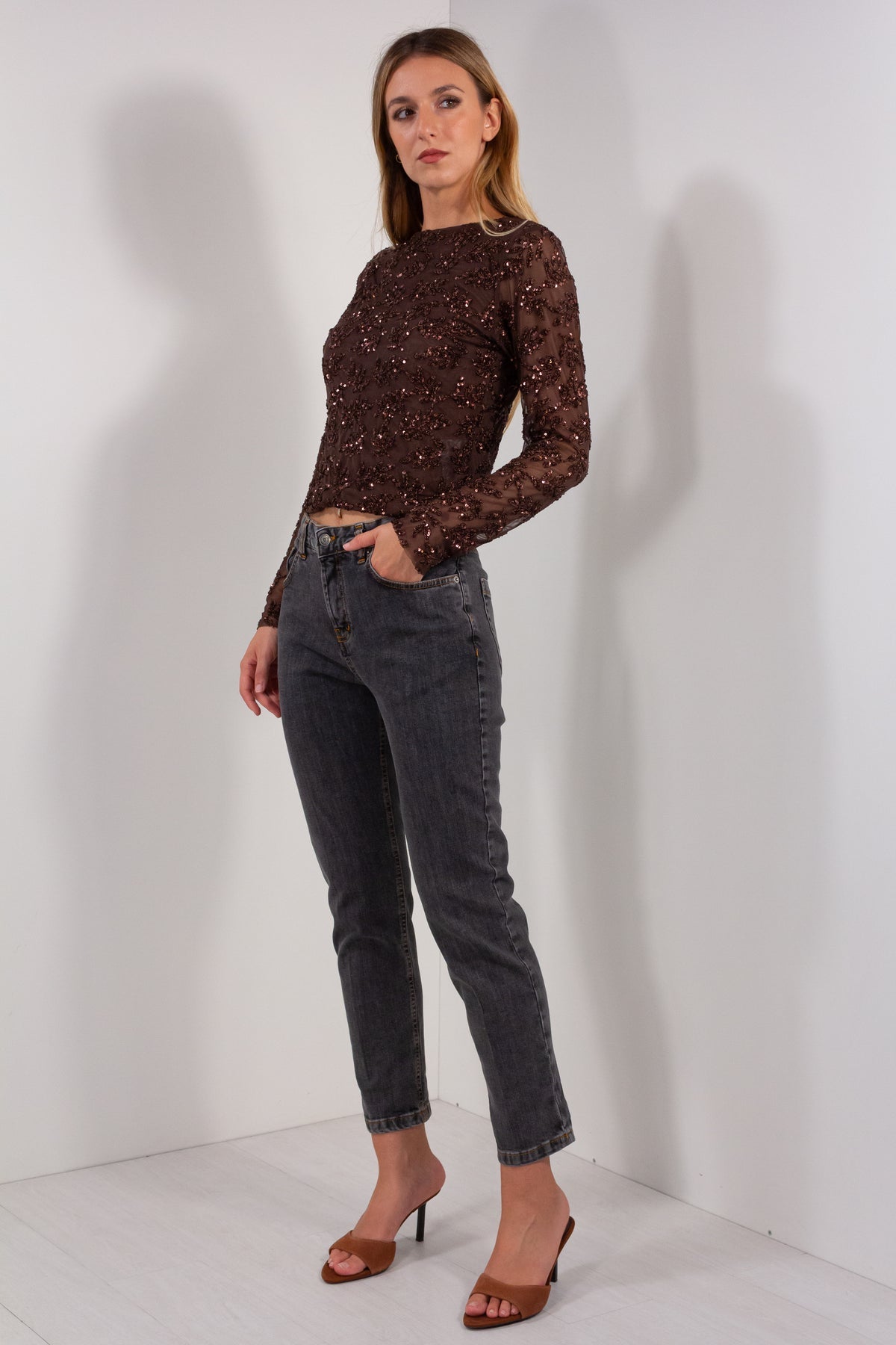 JEANS BOYFIT CARBON
