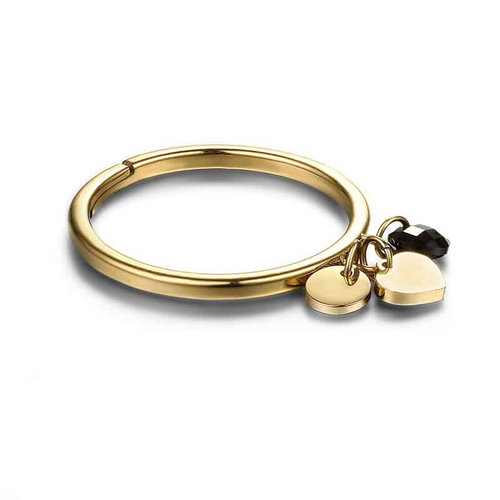 ANELLO CUORI E CRISTALLI