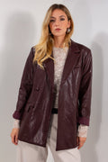 BLAZER ECOPELLE AGED