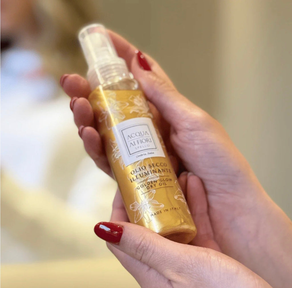 Olio Secco Illuminante 100ml            Con Glitter Naturali