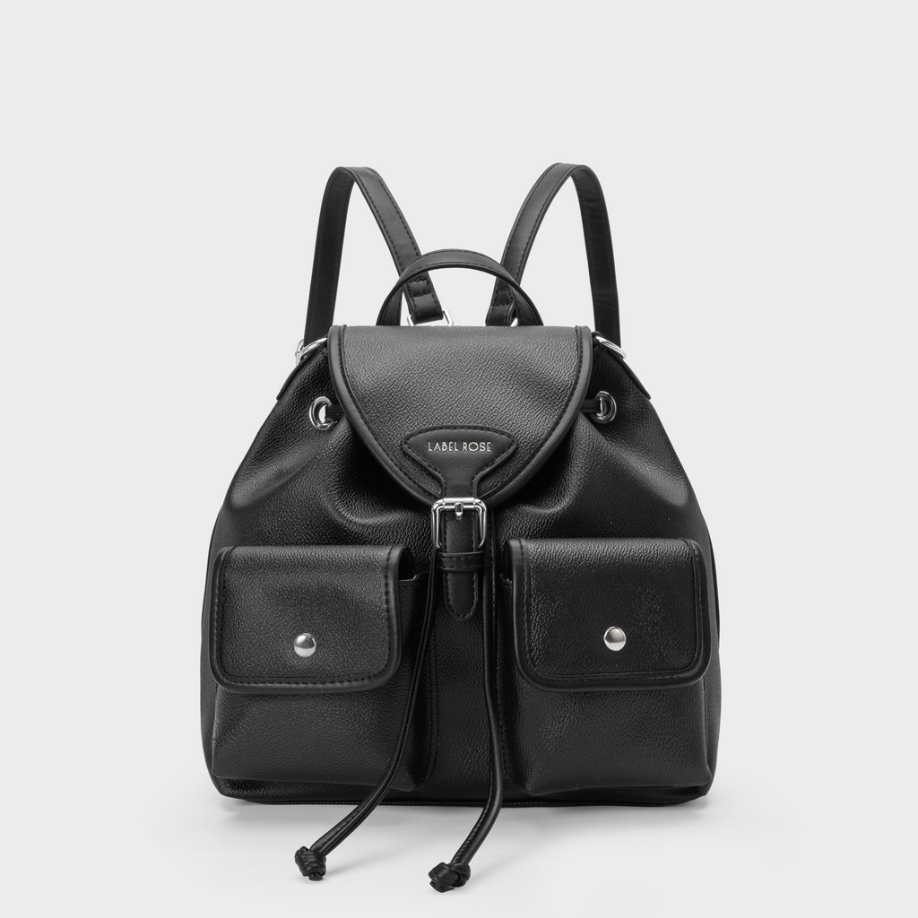 ZAINO BAGPACK - BLACK SILVER