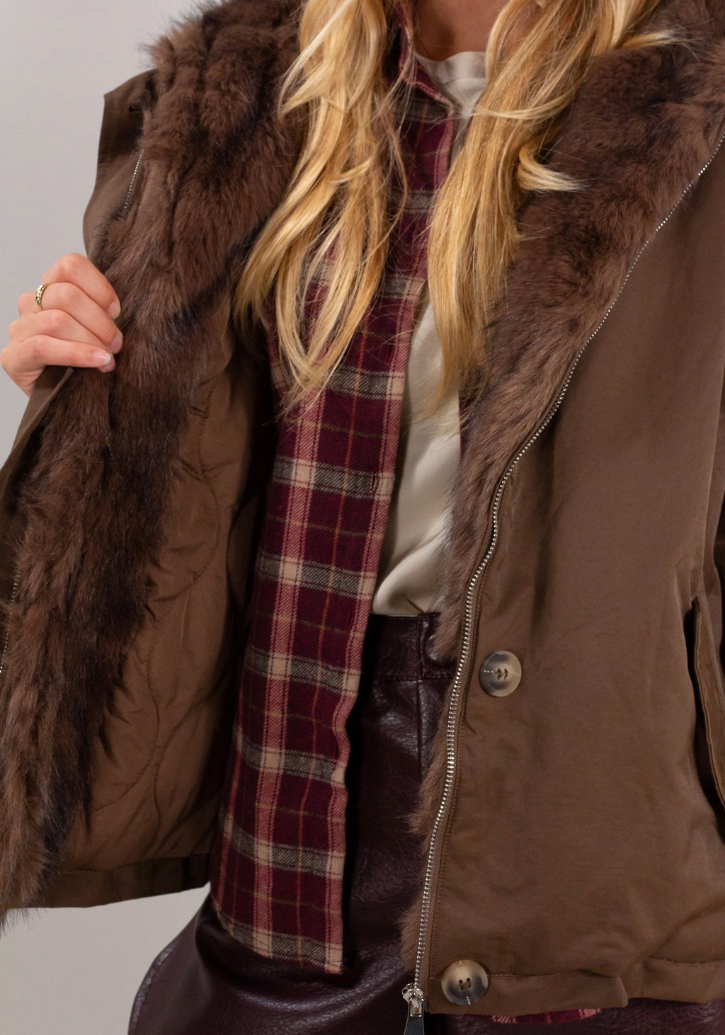 GIACCA PARKA BOTTONI