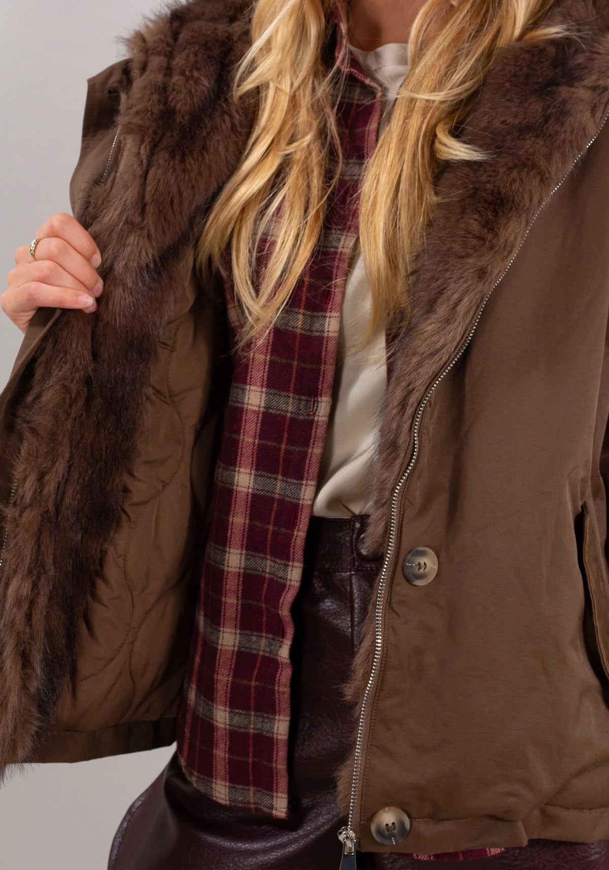 GIACCA PARKA BOTTONI