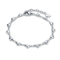 BRACCIALE CUORI LISCI
